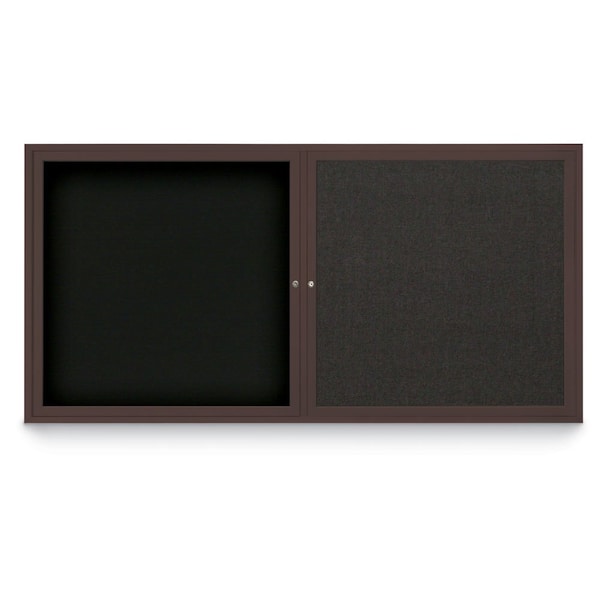 Corkboard, Cloud/Black, 72"x48"